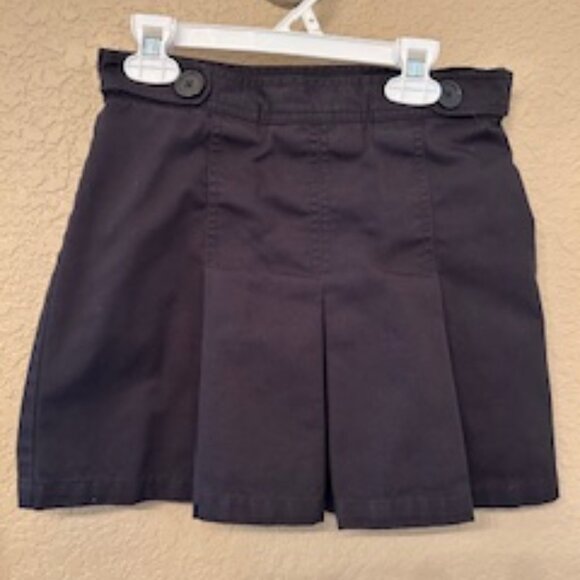 Girls “Classroom” School Uniform Skort-Black - Picture 1 of 3